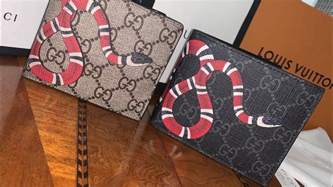 replica gucci wallet snake|gucci wallet snake price.